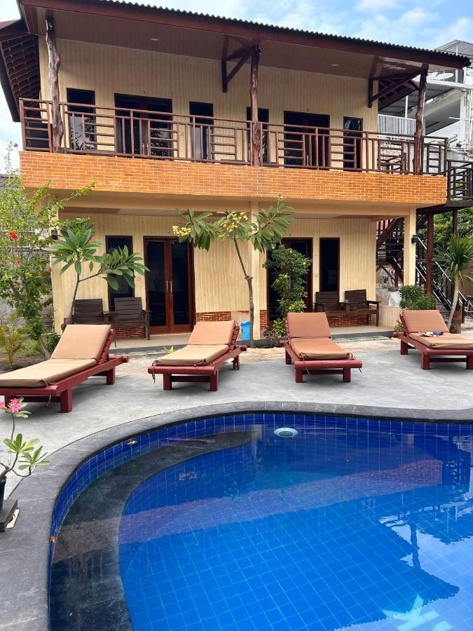 Gihon Bungalow Gili Trawangan Exteriör bild